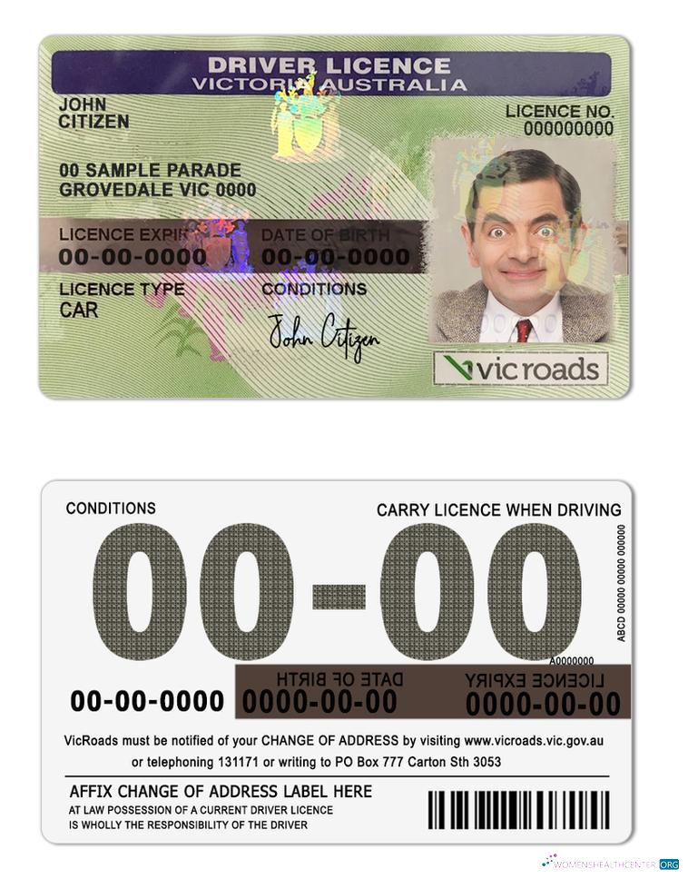 download Australia Victoria state driving license